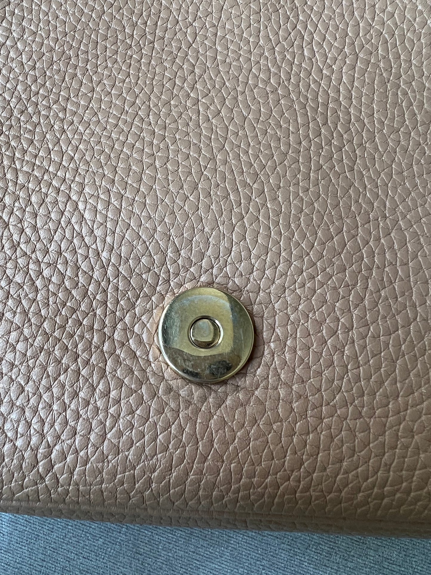 Gucci Rose Beige Soho Disco Crossbody Flap Bag (RRP £1050)