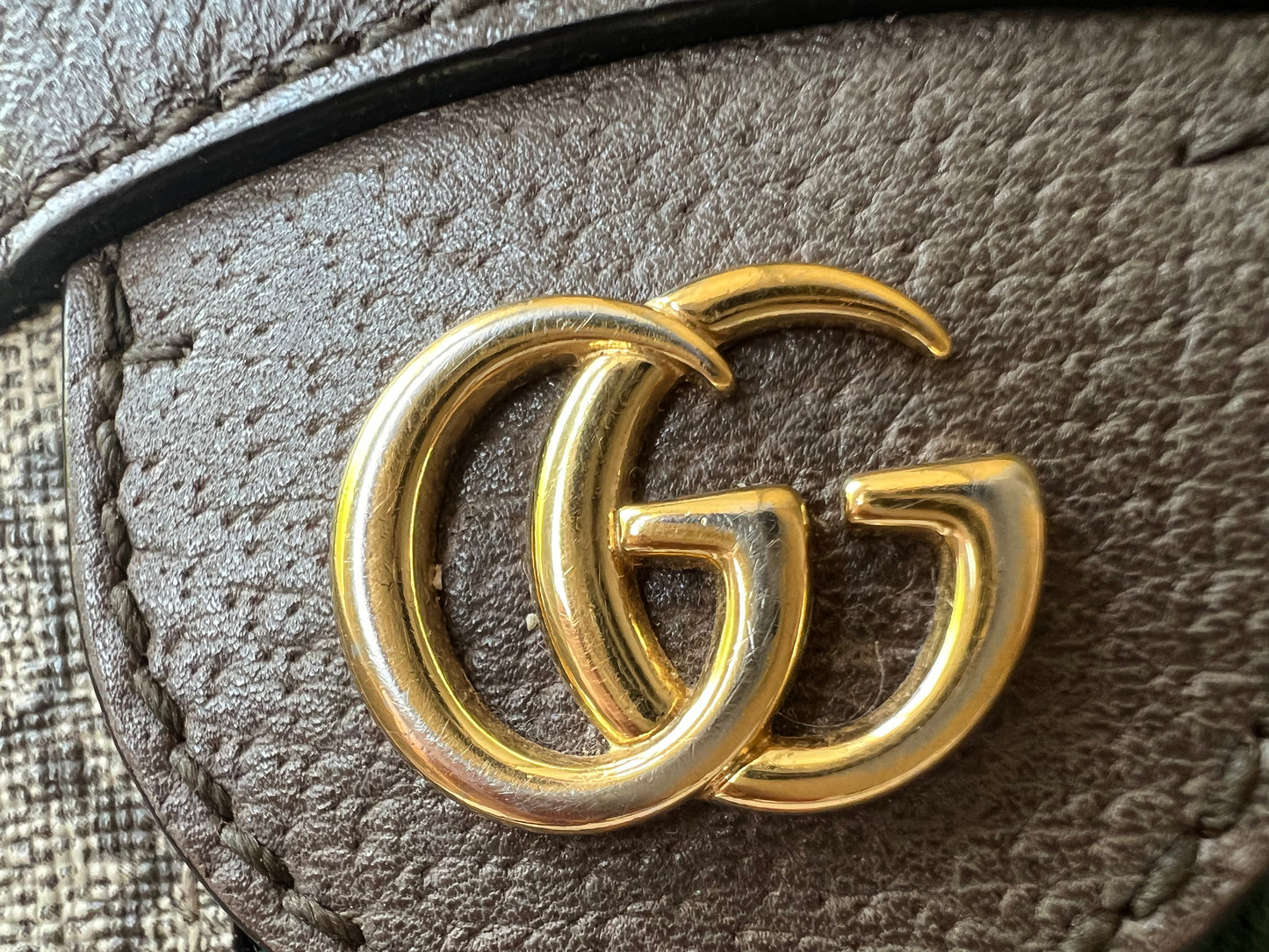 Gucci GG Ophidia Mini GG Round Shoulder Bag