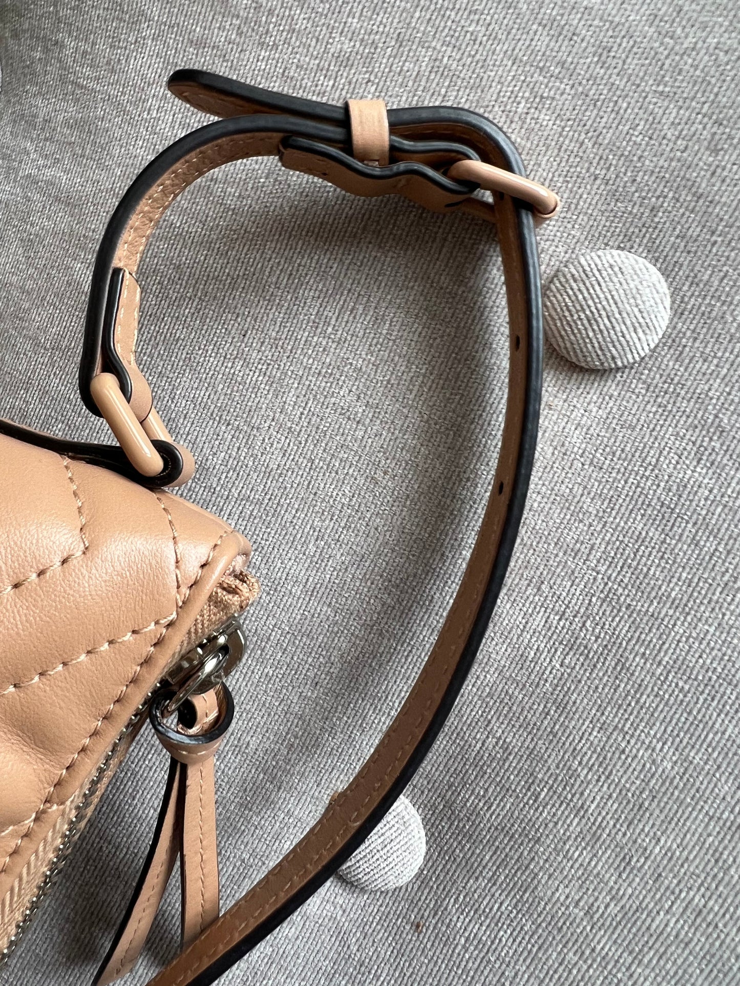 Gucci GG Rose Beige Marmont Shoulder Bag