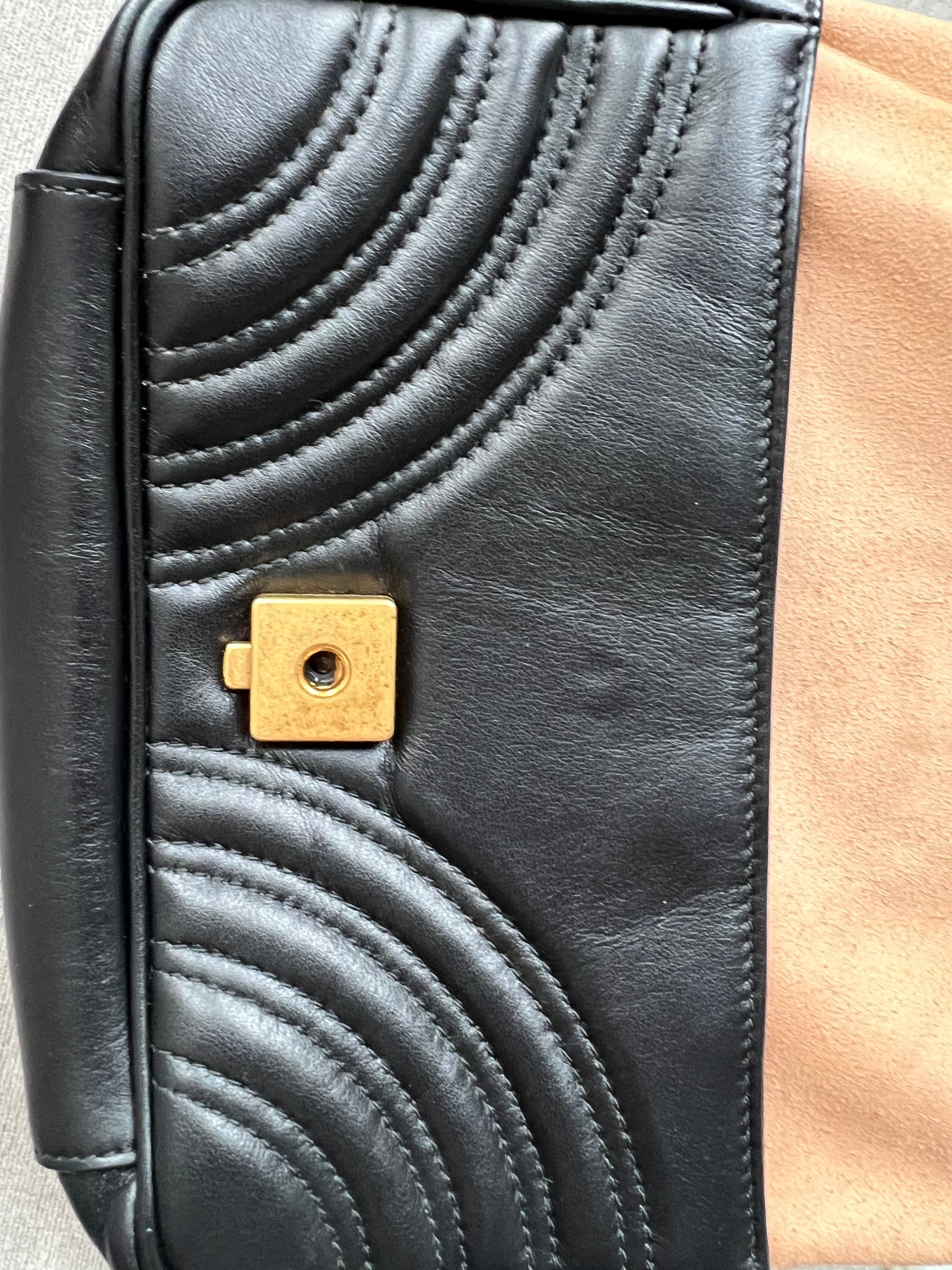 Gucci GG Black Marmont Mini Shoulder Bag (RRP £1,700)