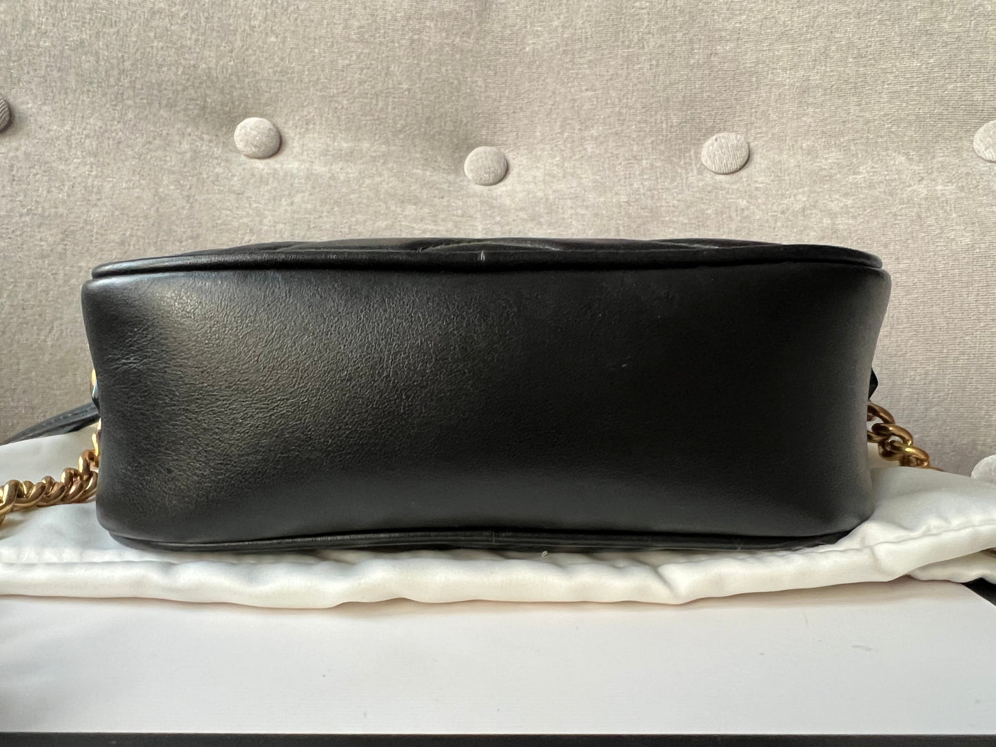 Gucci GG Black Marmont Mini Shoulder Bag (RRP £1,160)
