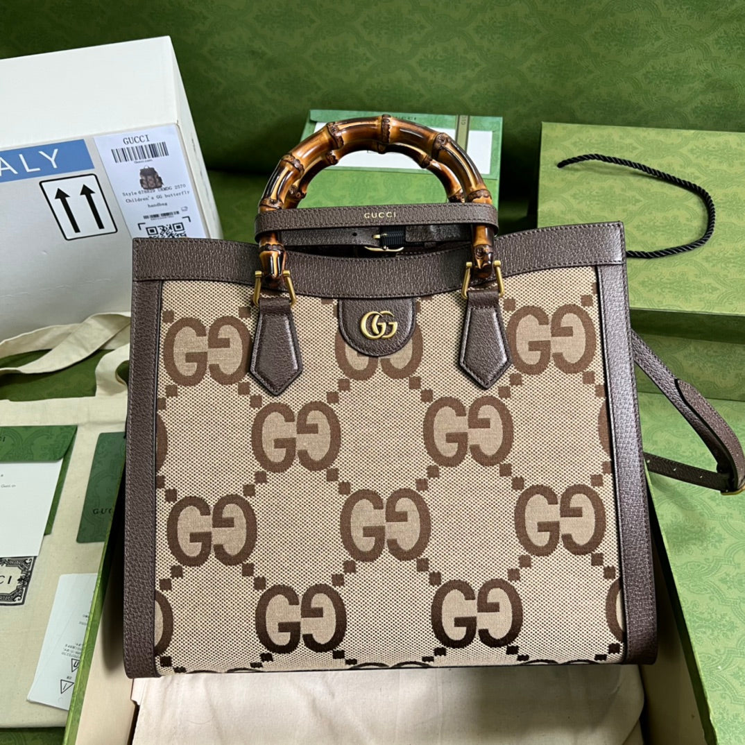 Gucci Diana Jumbo GG Medium Tote Bag