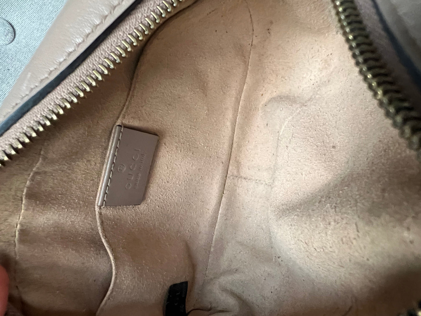 Gucci GG Dusty Pink Marmont Mini Shoulder Bag (RRP £1,160)