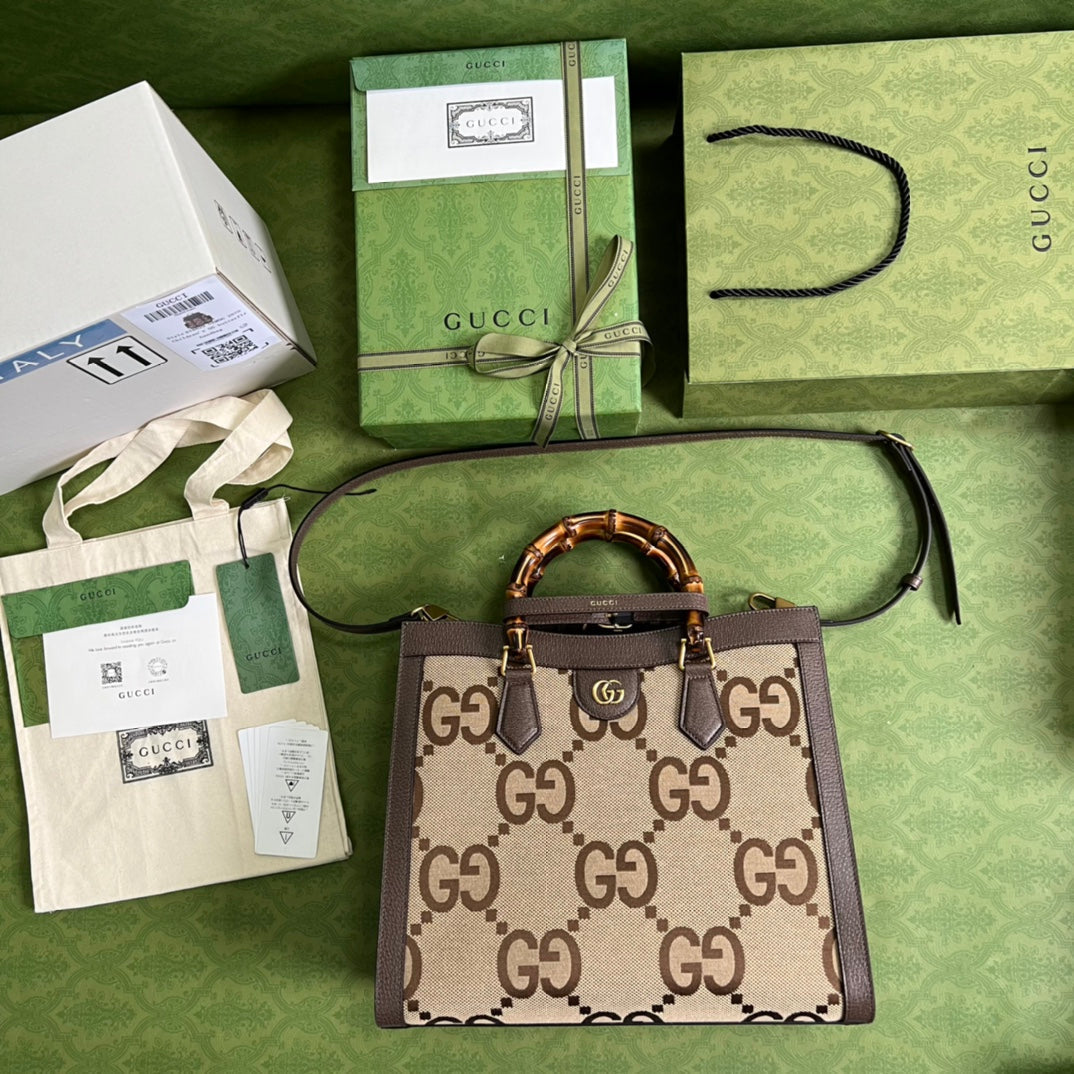 Gucci Diana Jumbo GG Medium Tote Bag