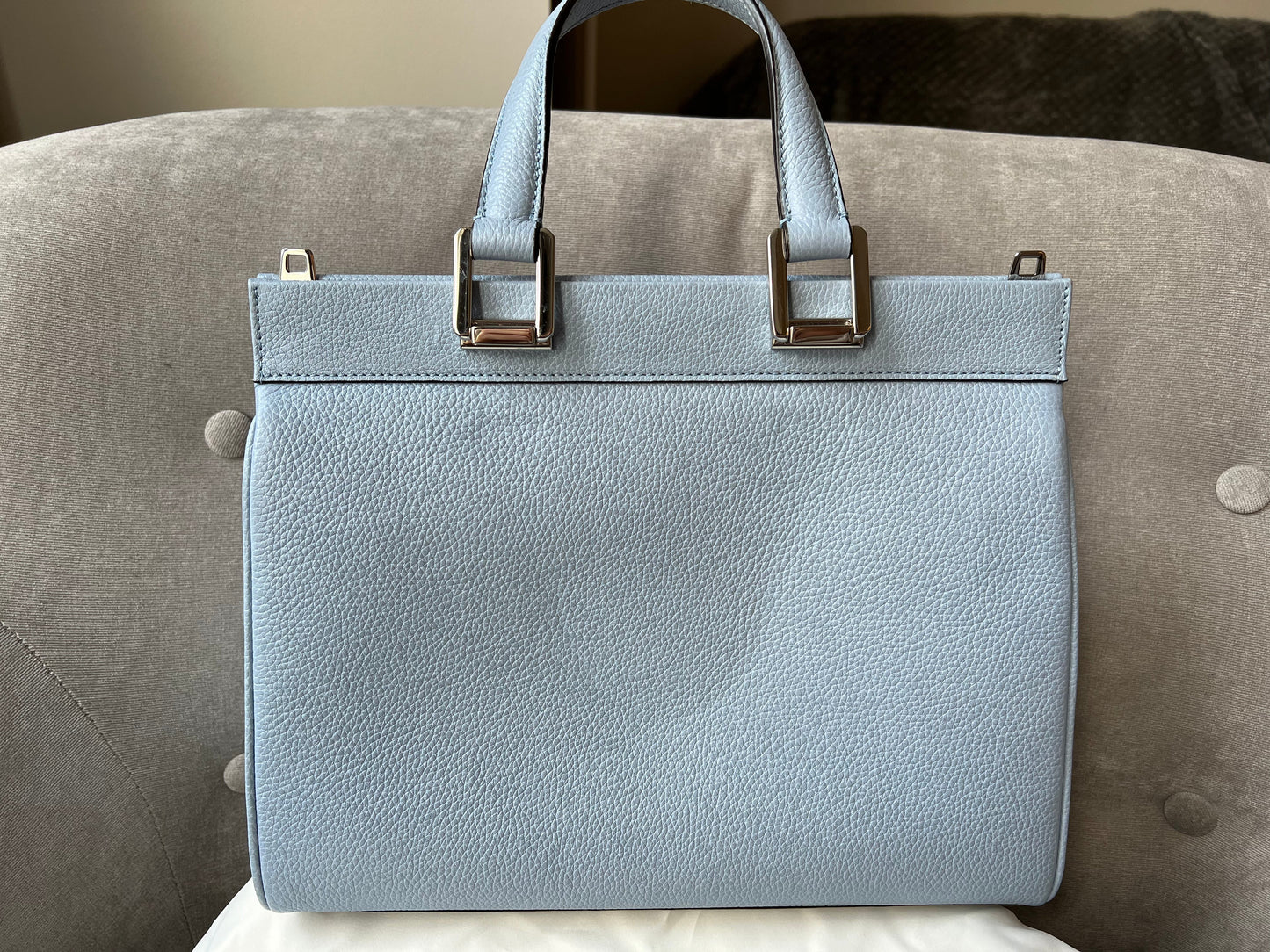 Gucci Pale Blue Medium Zumi Tote (RRP £2210)