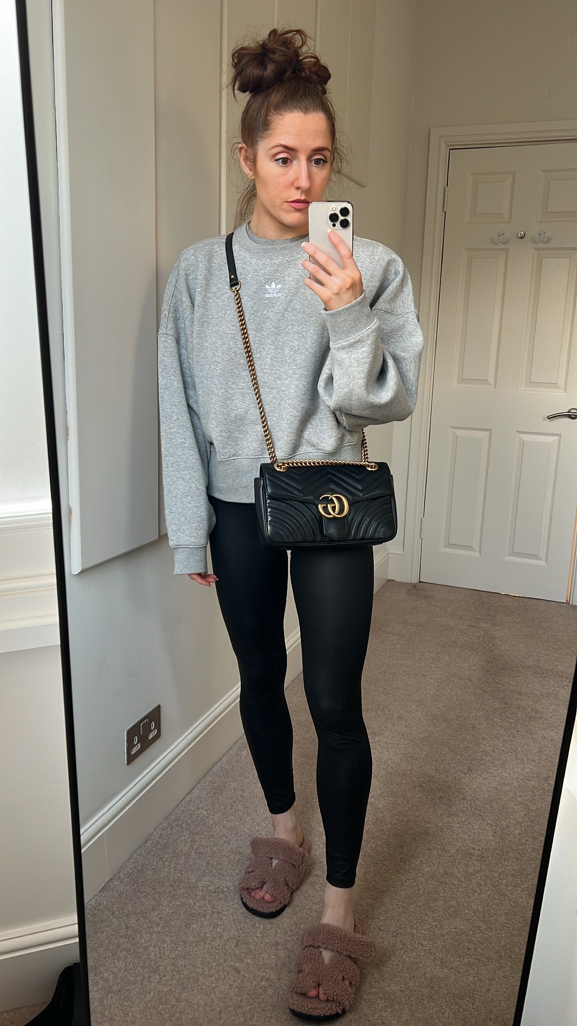 Gucci GG Torchon Tan Marmont Small Shoulder Bag