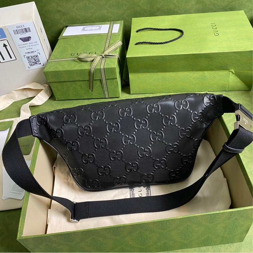 Black Gucci Fanny Pack