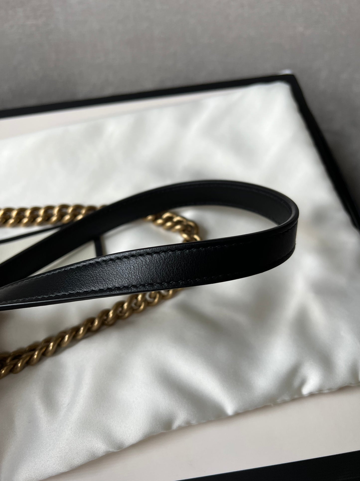Gucci GG Black Marmont Small Shoulder Bag (RRP £1800)