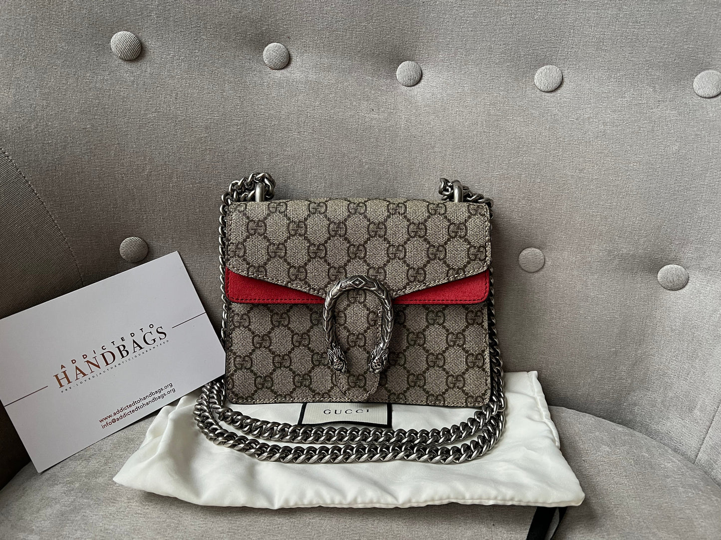 Gucci Dionysus GG Supreme Mini Shoulder Bag