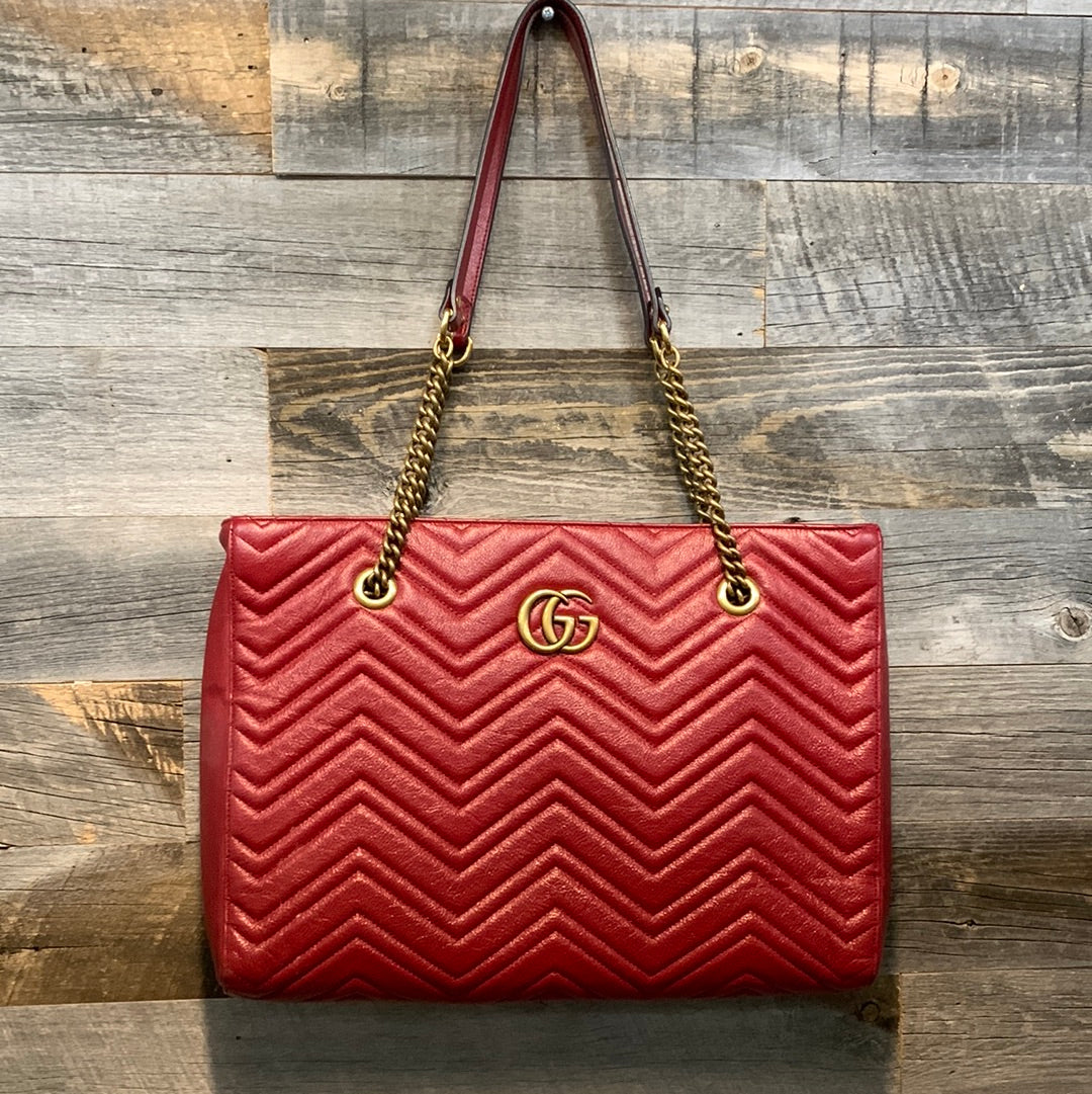 Gucci Matelasse Marmont GG Tote Bag
