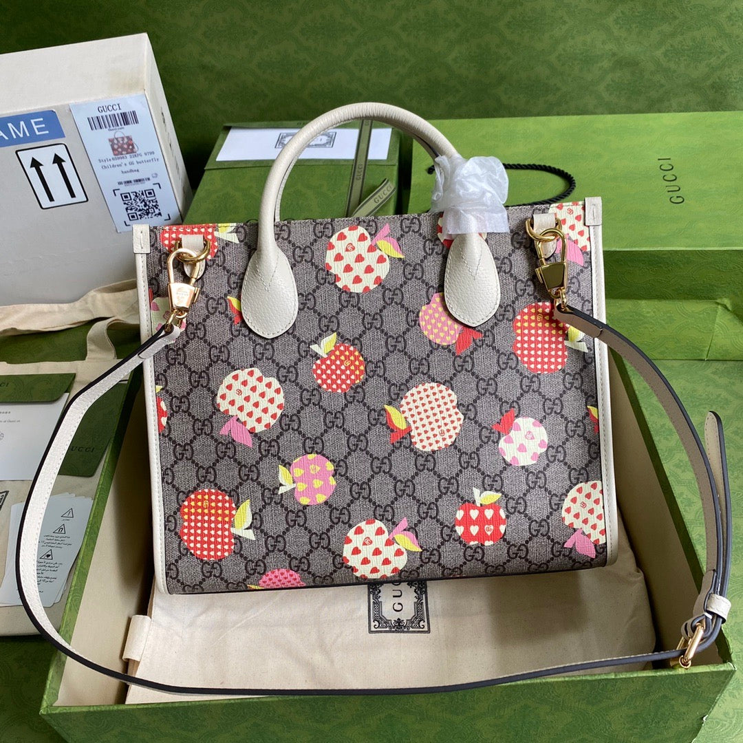 Gucci Les Pommes Small Tote Bag