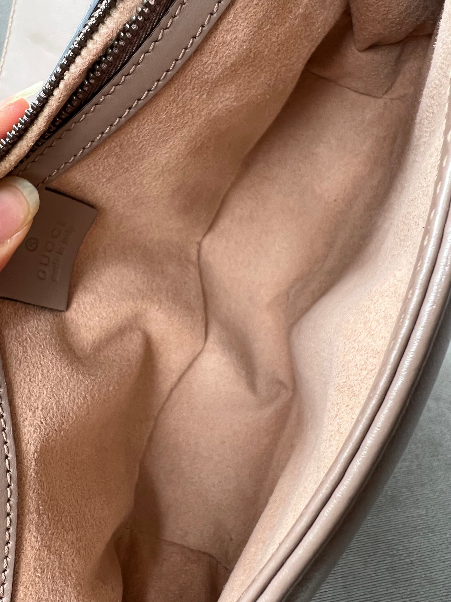 Gucci GG Dusty Pink Marmont Small Shoulder Bag (RRP £1800)