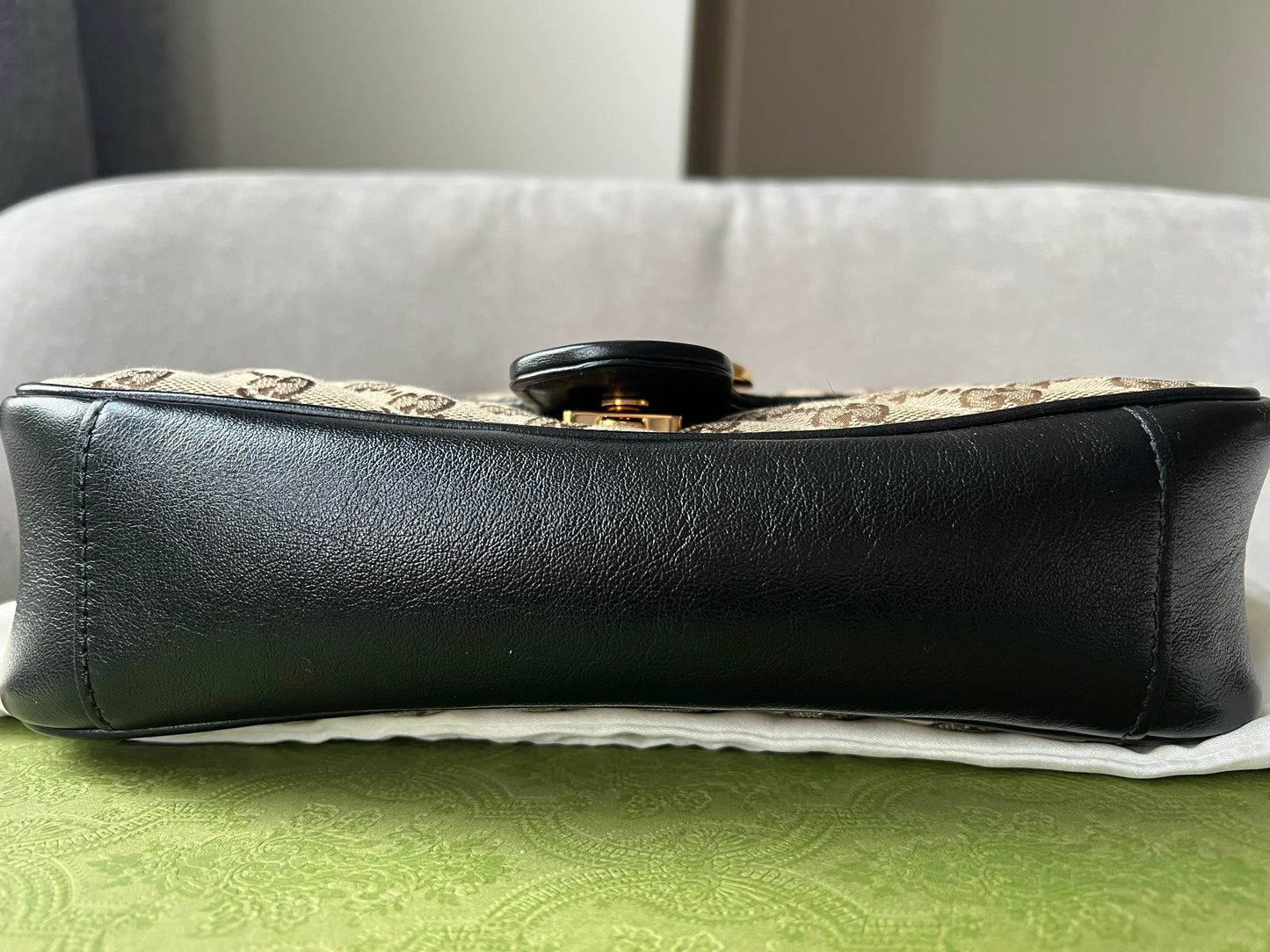 Gucci GG Beige Marmont Small Shoulder Bag (RRP £1,570)