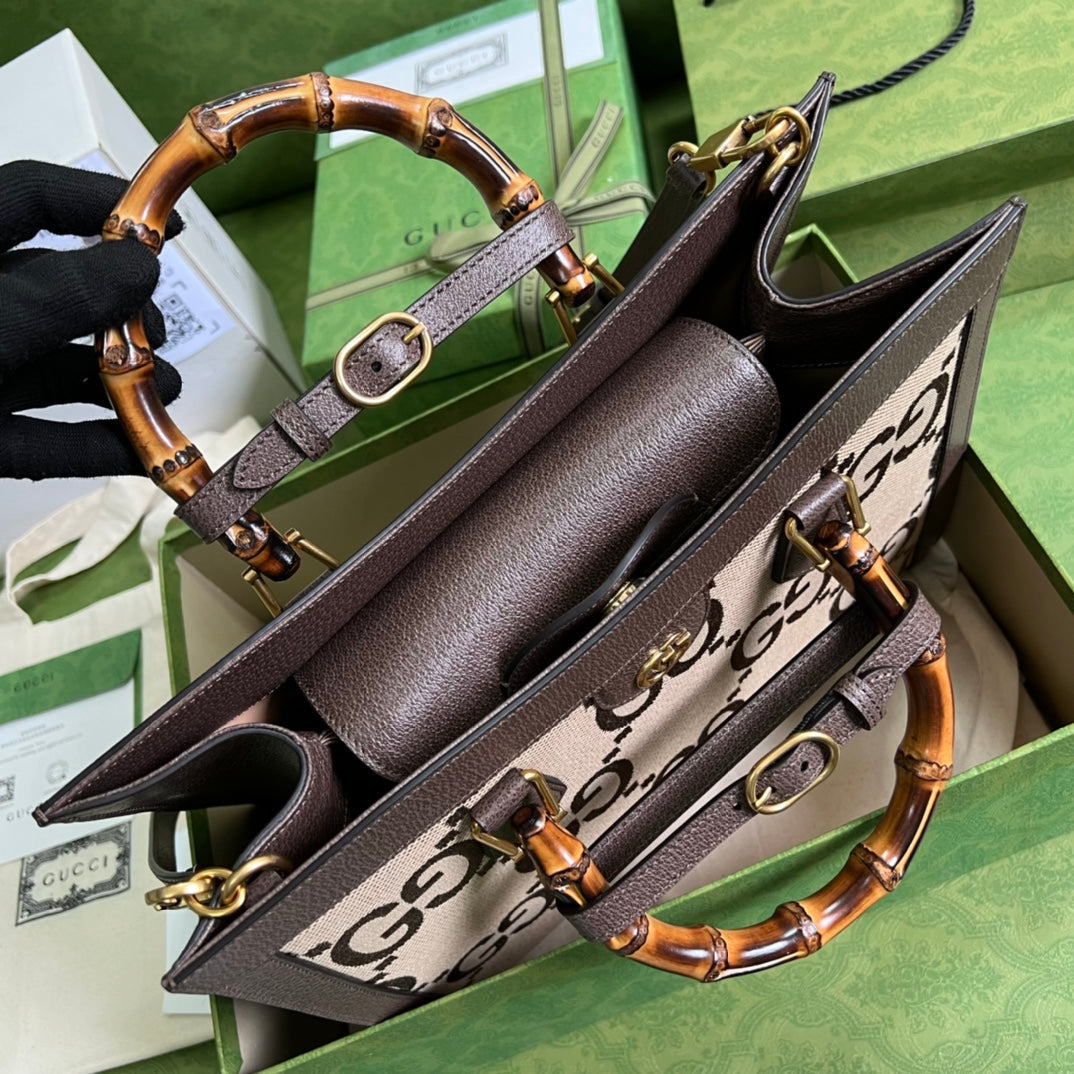 Gucci Diana Jumbo GG Medium Tote Bag