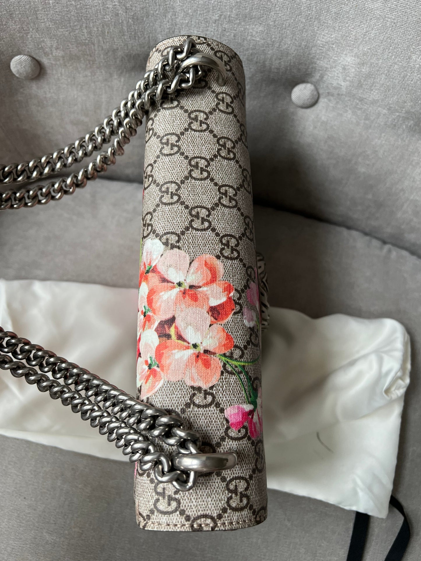 Gucci Dionysus GG Blooms Small Shoulder Bag