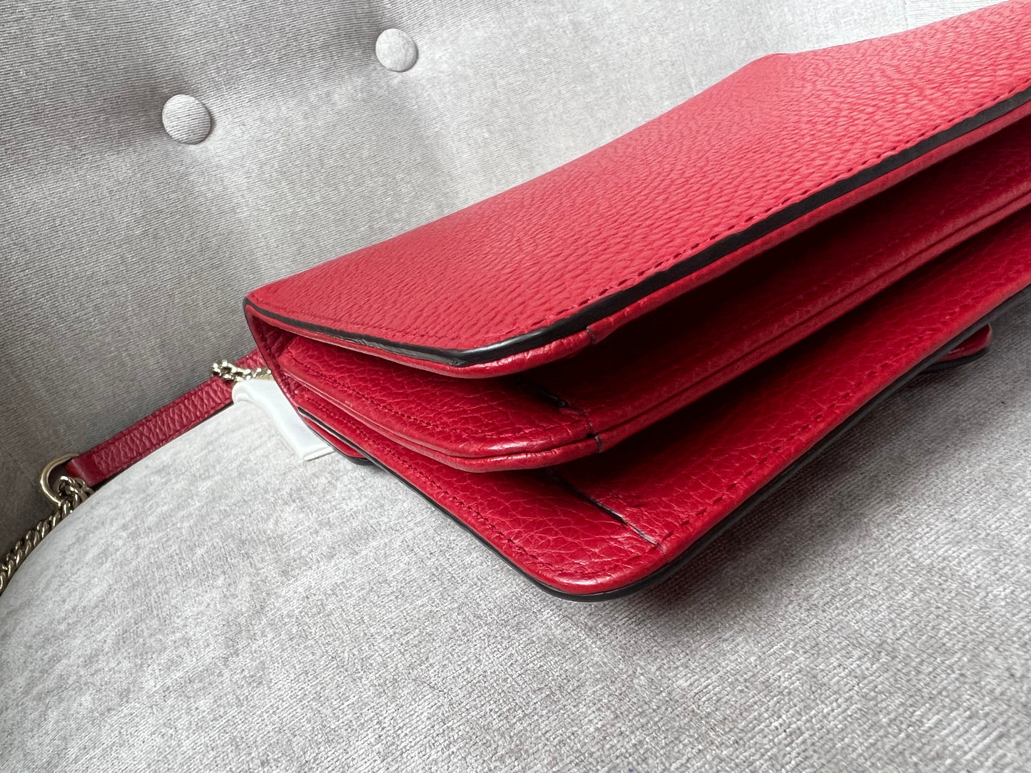 Gucci Interlocking GG Red Small Shoulder Bag