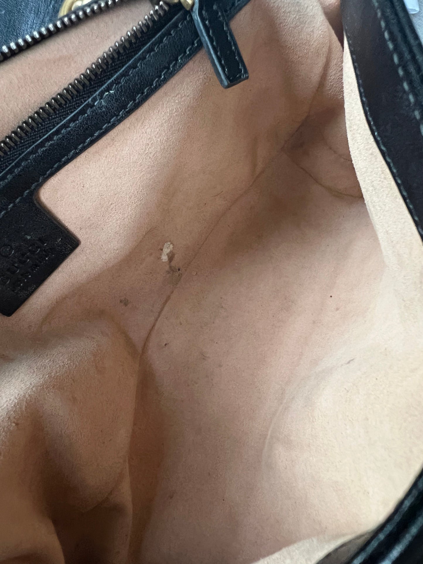 Gucci GG Black Marmont Small Shoulder Bag