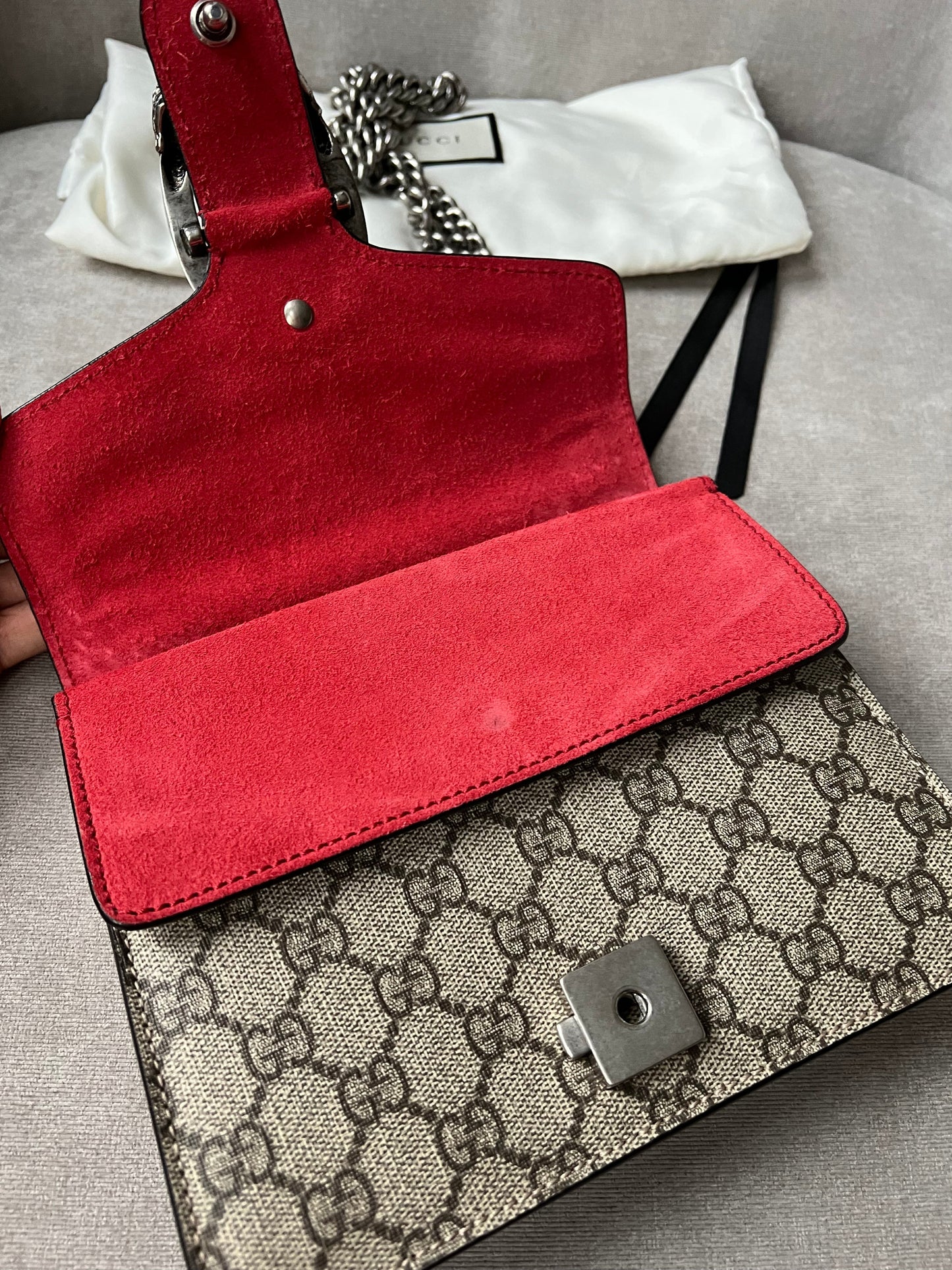 Gucci Dionysus GG Supreme Mini Shoulder Bag
