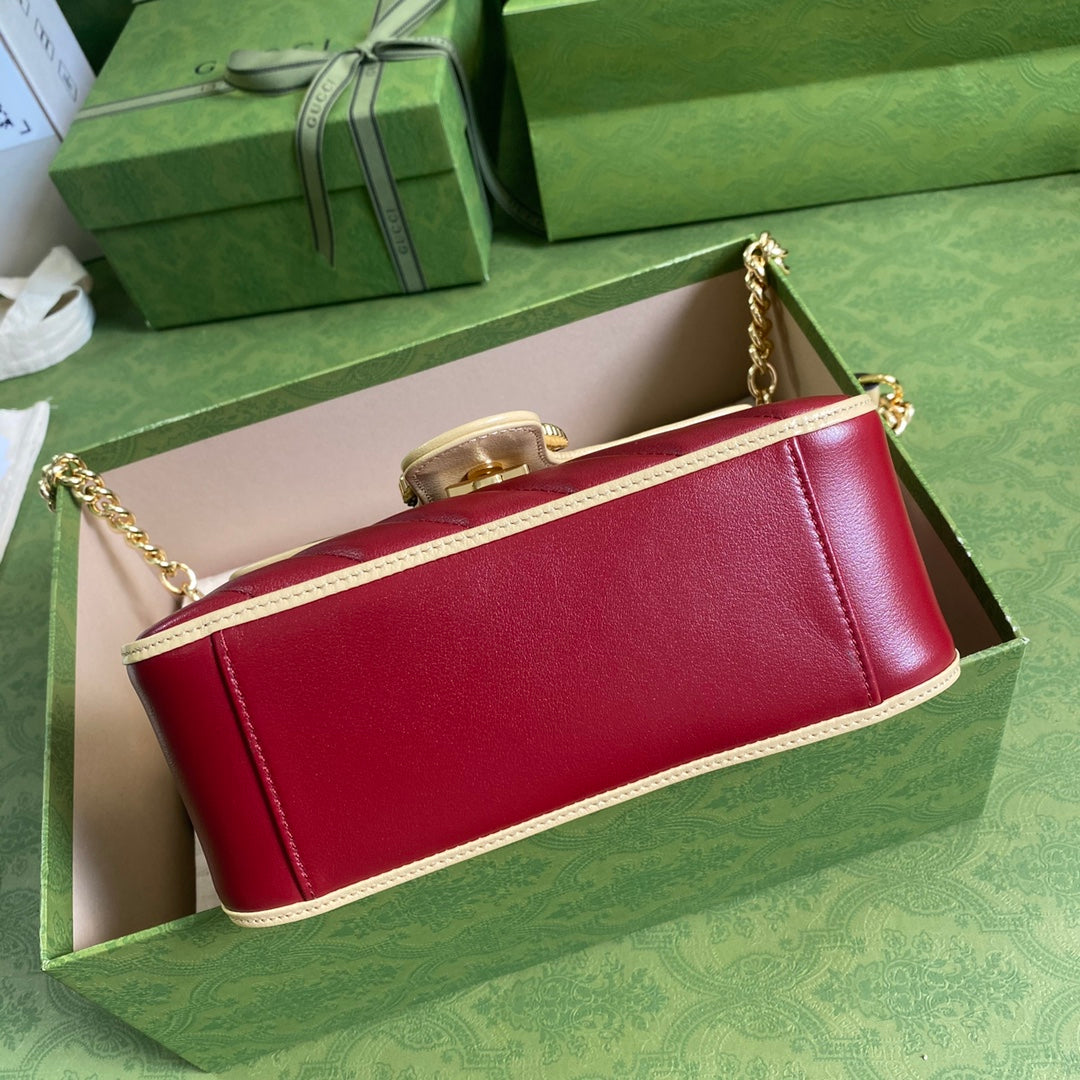Gucci Marmont Mini Top Handle Bag