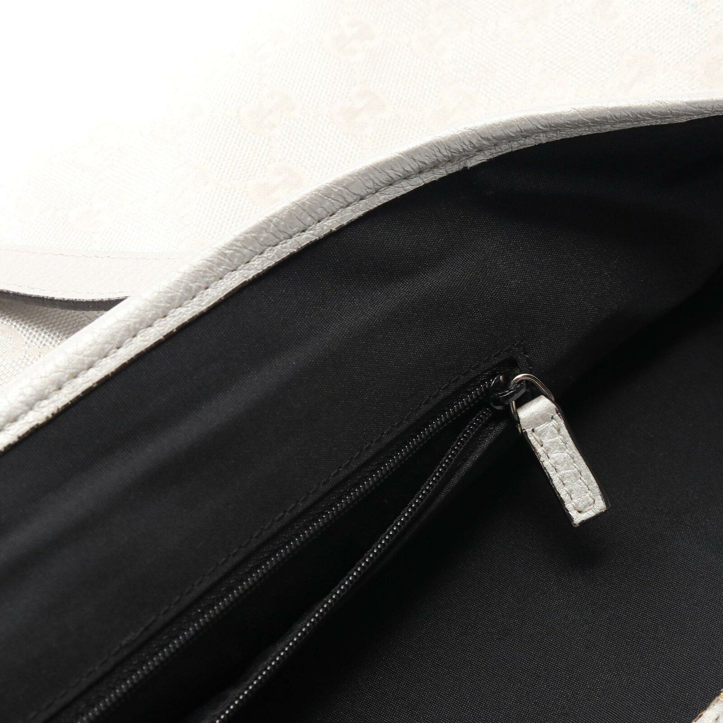 Gucci Gg Tote Bag White Canvas