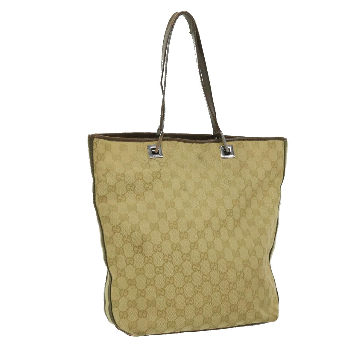 GUCCI GG Canvas Tote Bag Beige ki2268