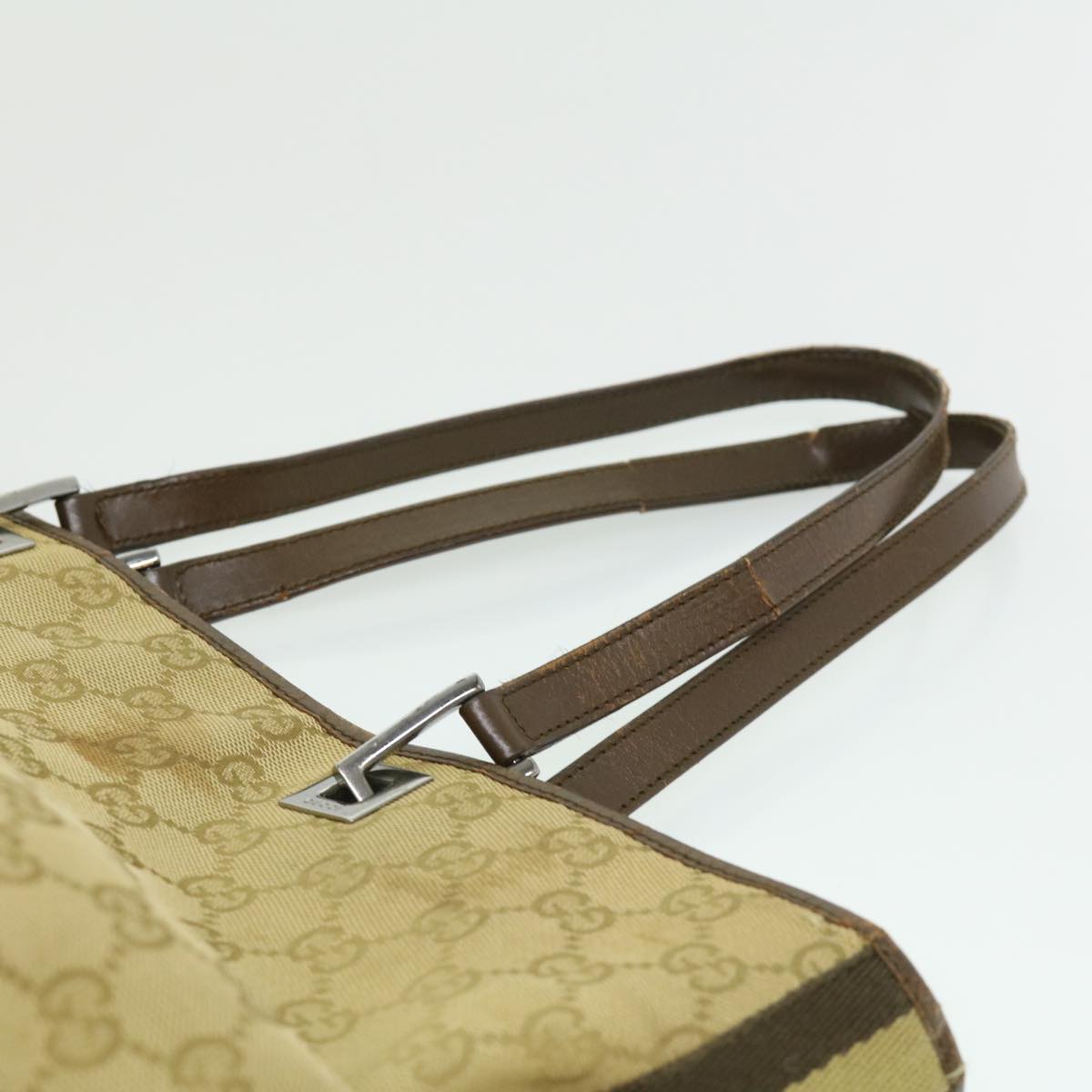 GUCCI GG Canvas Tote Bag Beige ki2268