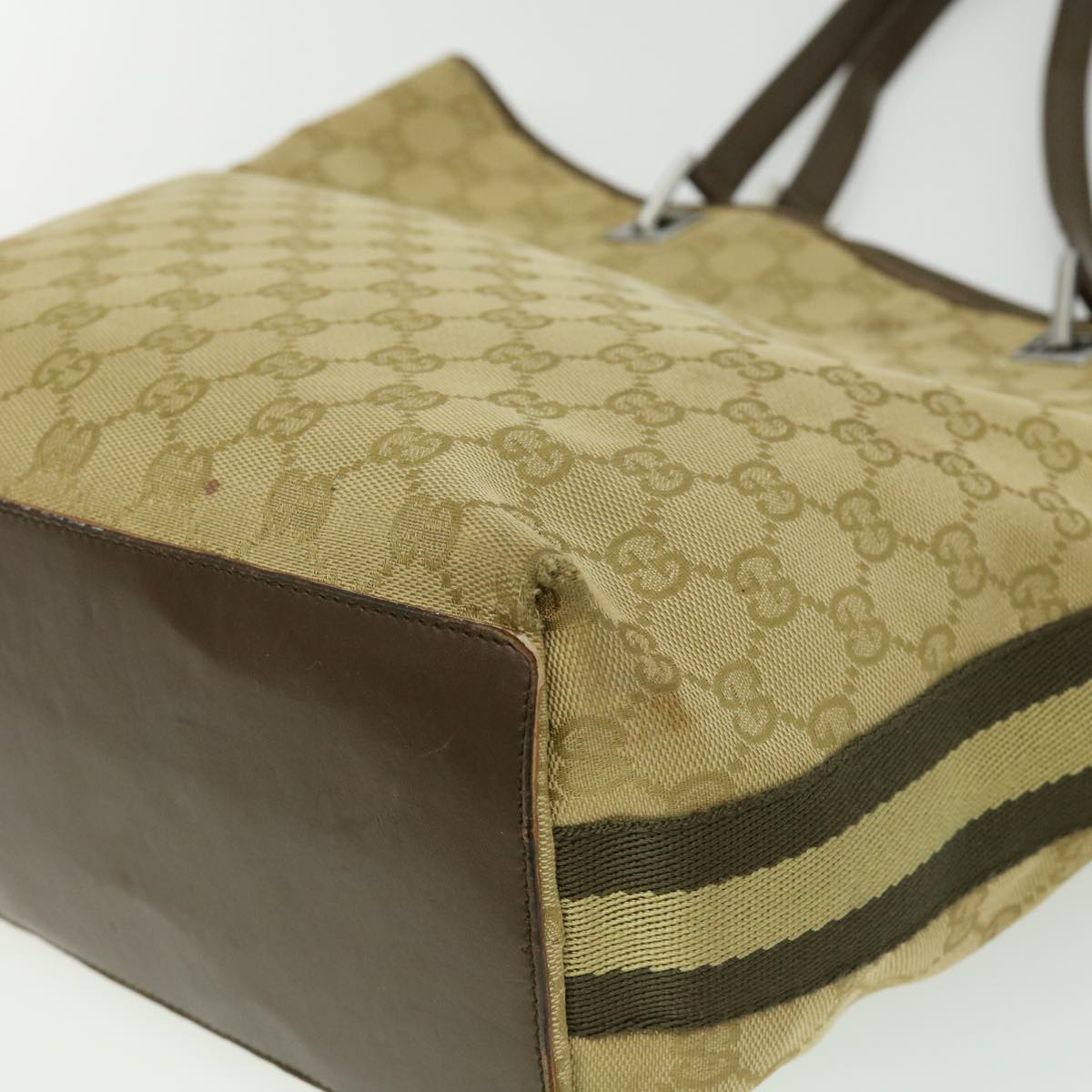 GUCCI GG Canvas Tote Bag Beige ki2268