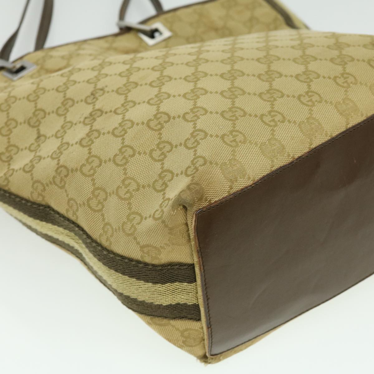 GUCCI GG Canvas Tote Bag Beige ki2268