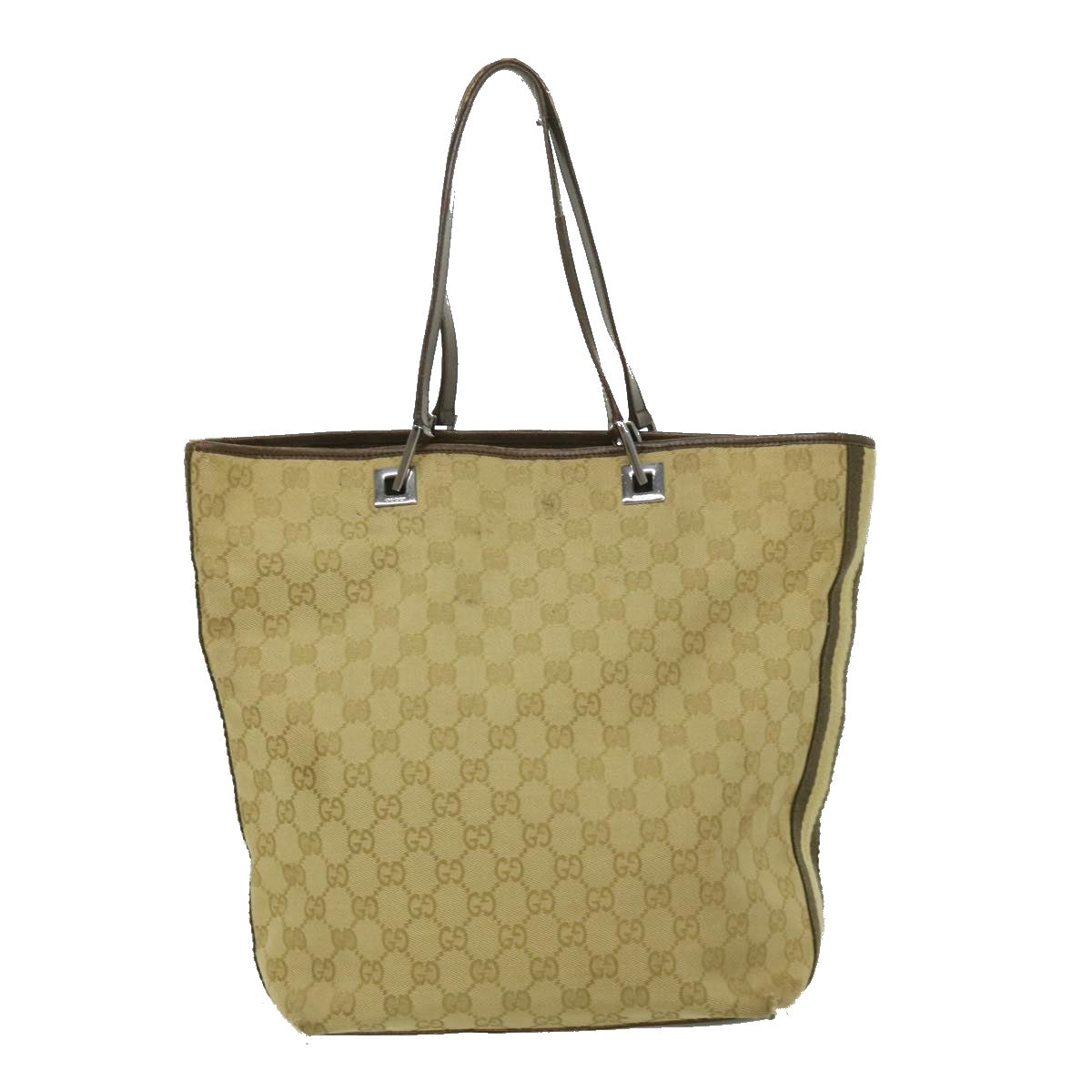 GUCCI GG Canvas Tote Bag Beige ki2268
