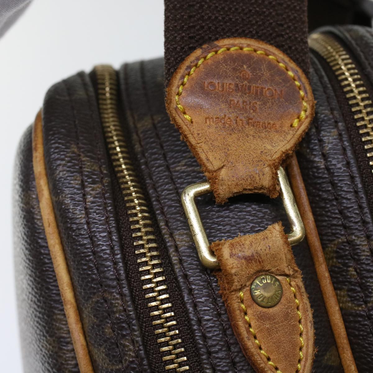 LOUIS VUITTON Monogram Reporter PM Shoulder Bag M45254 LV ki3178