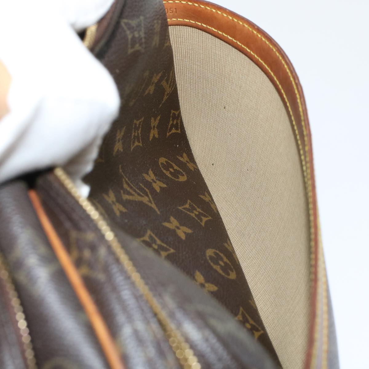 LOUIS VUITTON Monogram Reporter PM Shoulder Bag M45254 LV ki3178