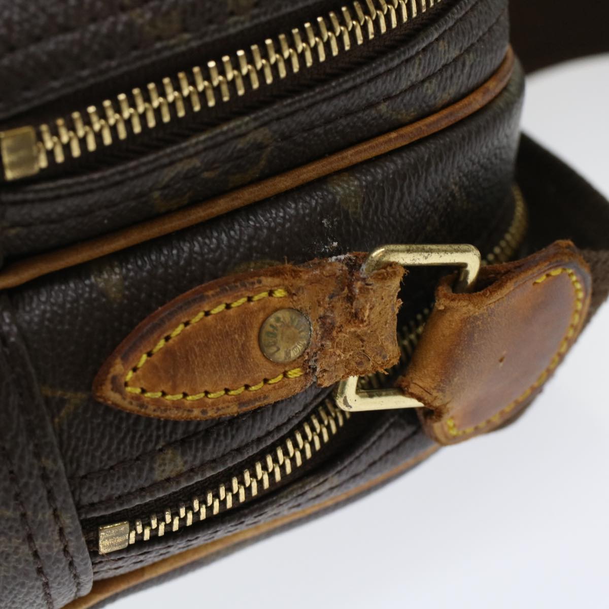 LOUIS VUITTON Monogram Reporter PM Shoulder Bag M45254 LV ki3178