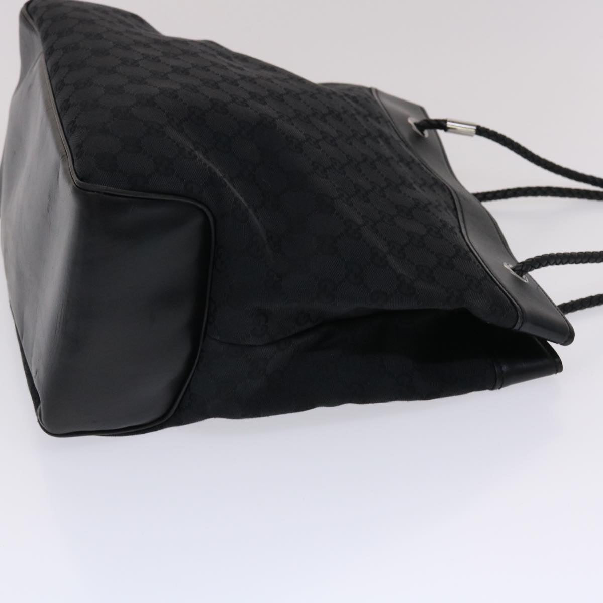GUCCI GG Canvas Tote Bag Black 109141 ki3210