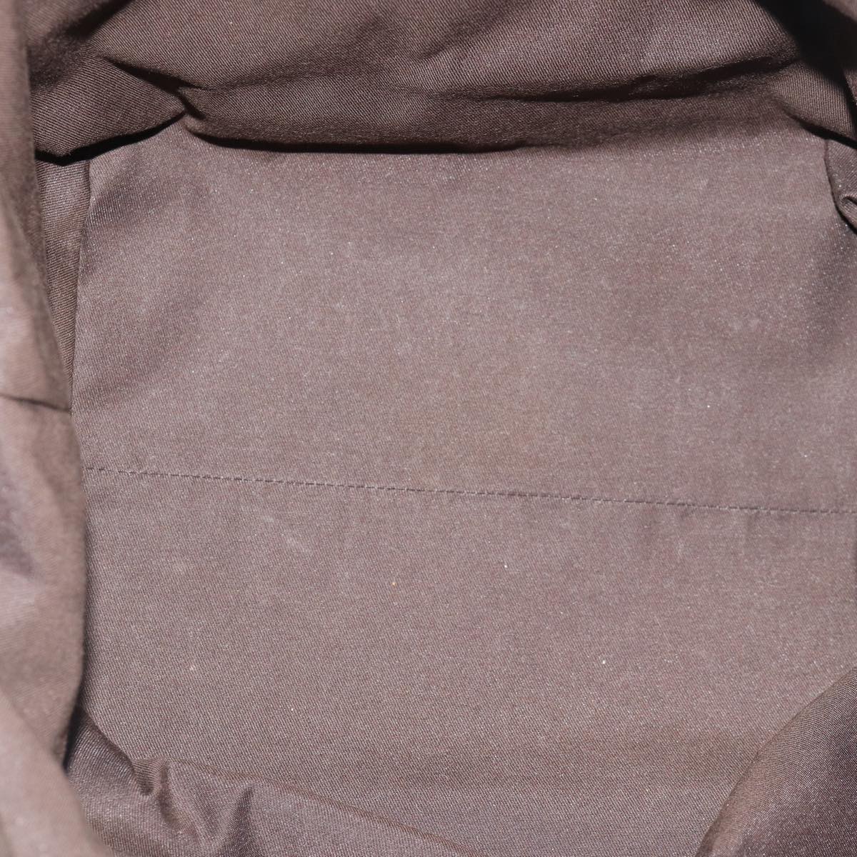GUCCI GG Canvas Sherry Line Tote Bag Beige Pink gold 131230 Auth ki4879