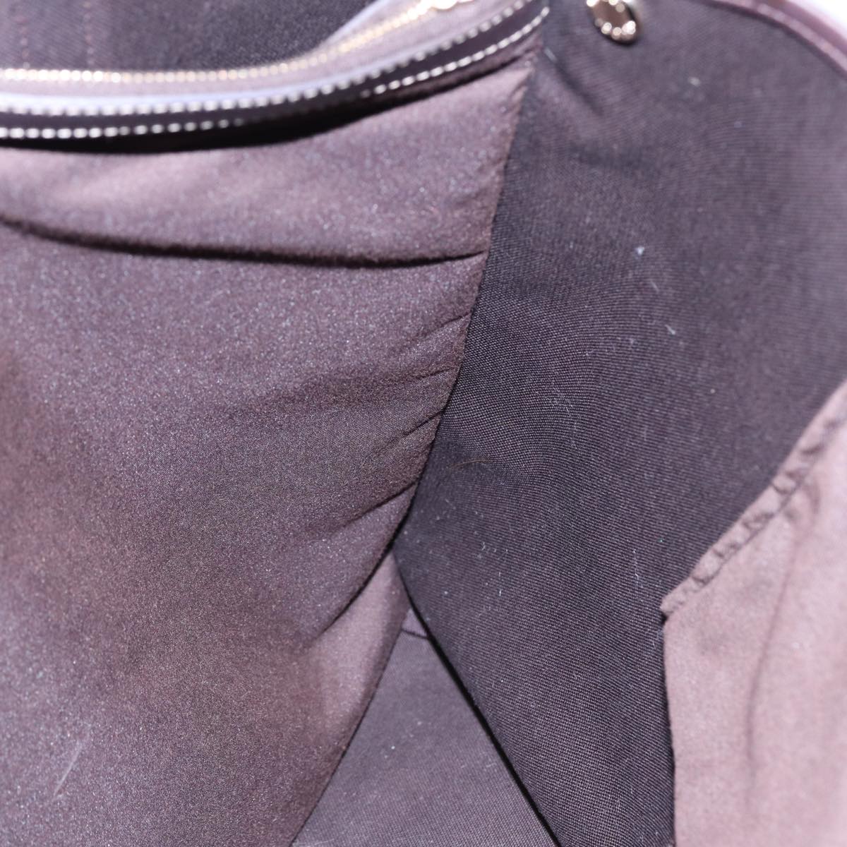 GUCCI GG Supreme Tote Bag PVC Beige Gold 223668 Auth ki4895