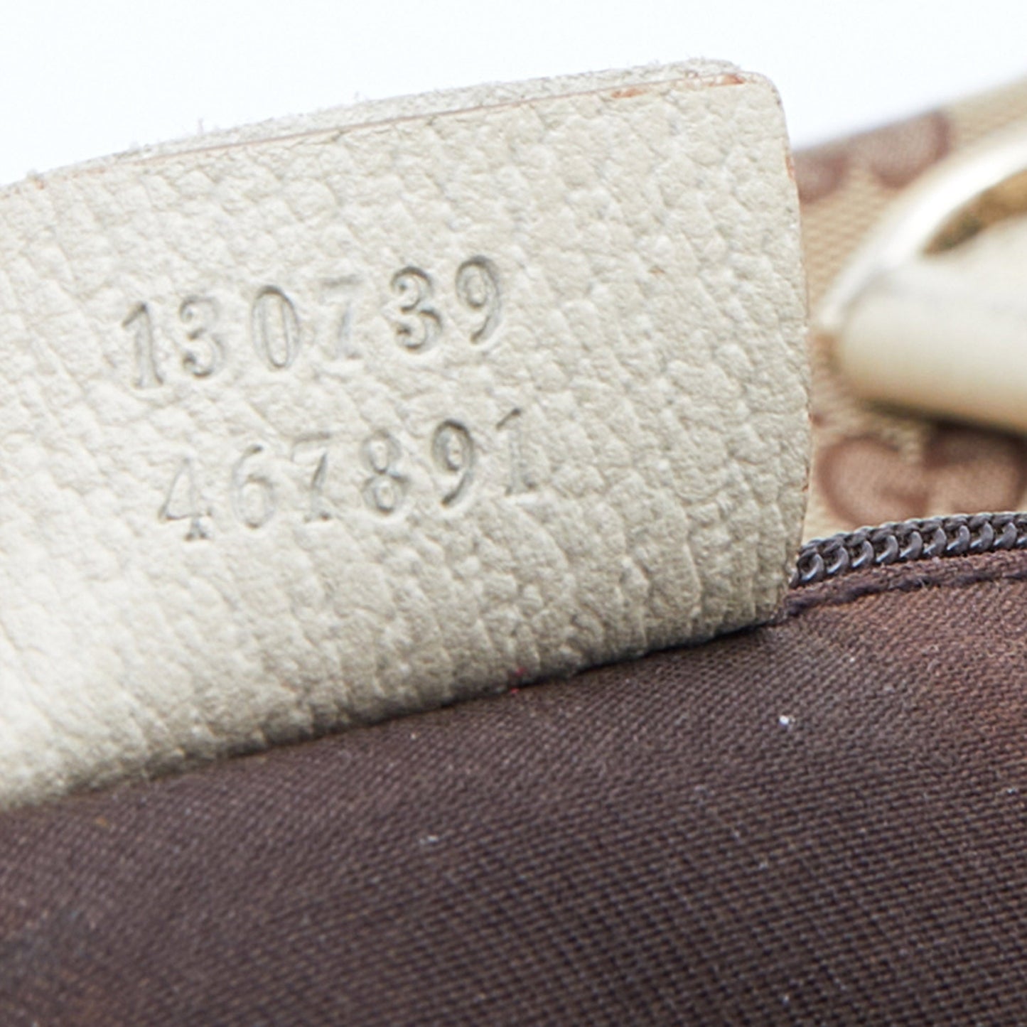 Gucci Beige/Cream GG Canvas And Leather Abbey D-Ring Tote