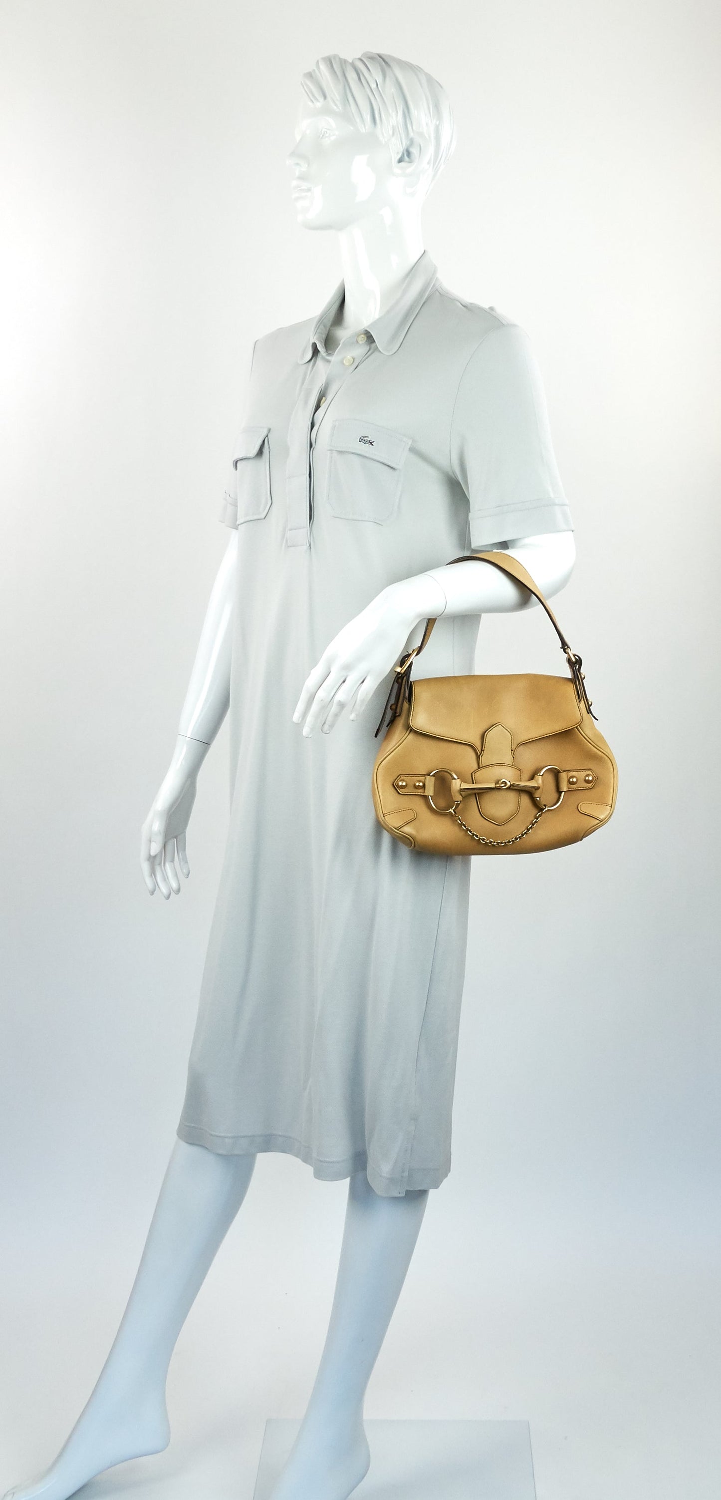 Guccissima Leather Horsebit Bag