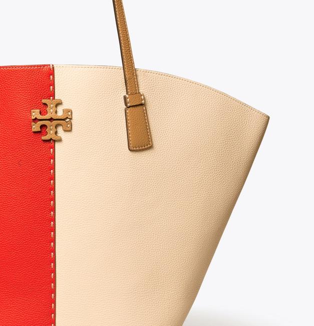 Tory Burch McGraw Color-Block Shopper Tote