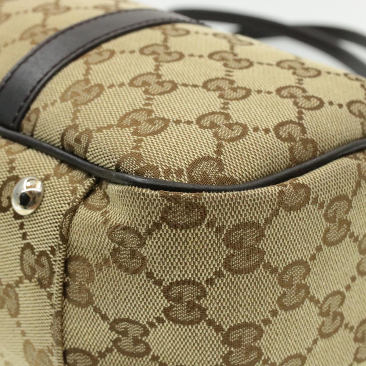 GUCCI Interlocking GG Canvas Tote Bag Beige pg1427