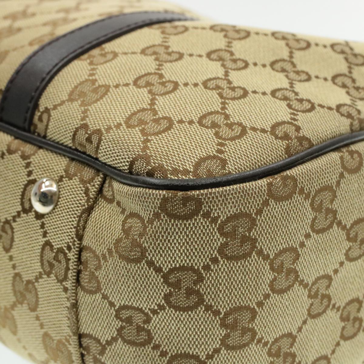 GUCCI Interlocking GG Canvas Tote Bag Beige pg1427