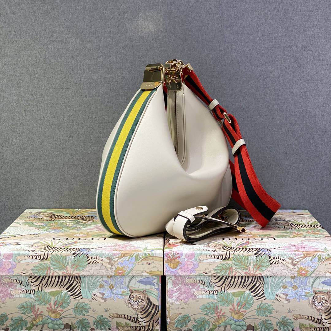 Gucci Attache small shoulder bag White leather