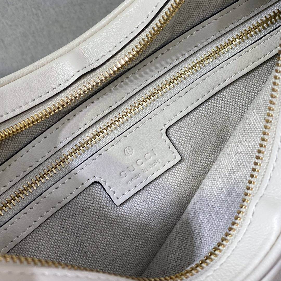Gucci Attache small shoulder bag White leather