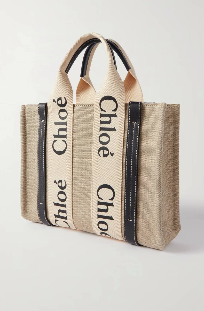 Woody logo-print tote bag