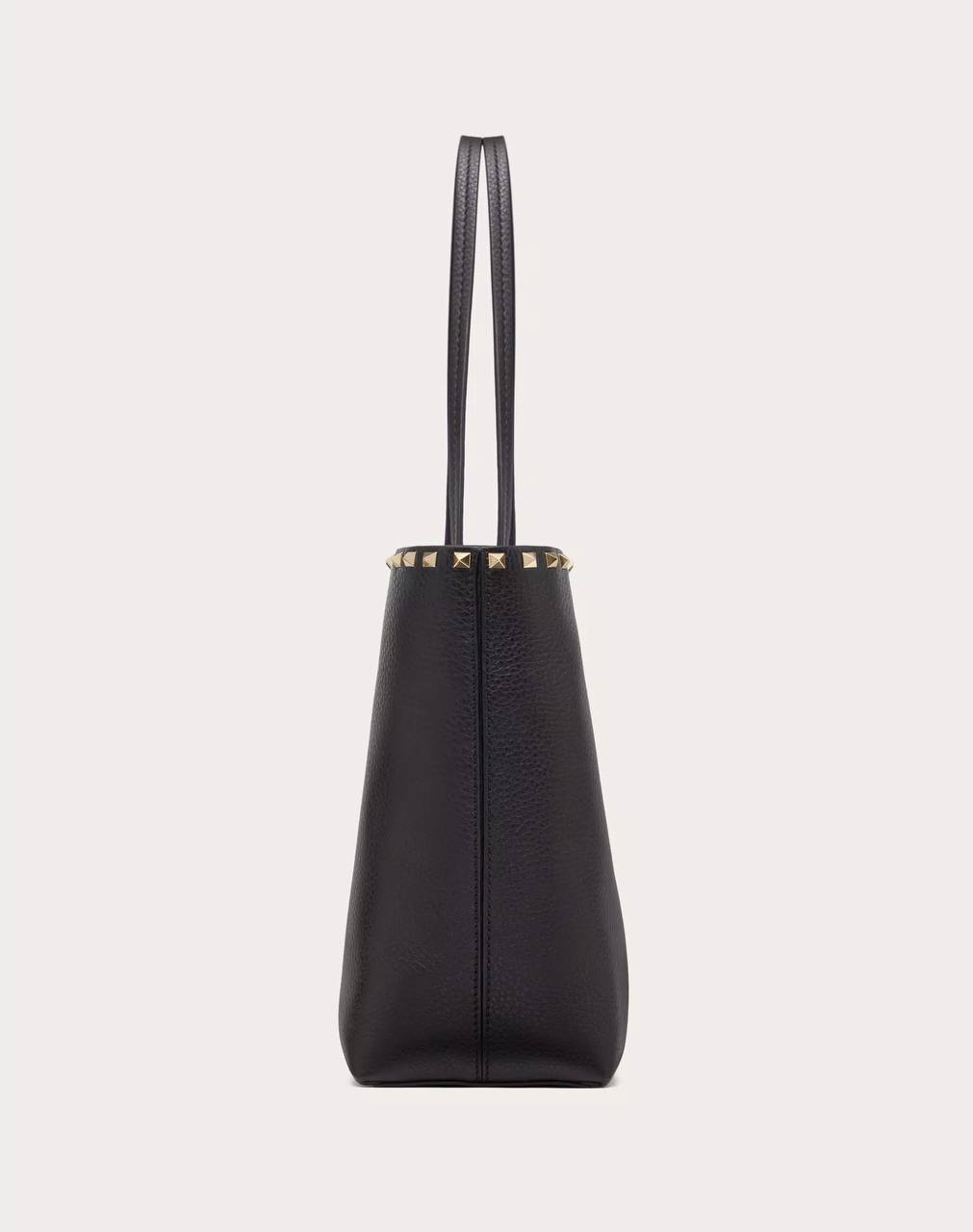 Valentino Garavani Rockstud tote bag in grainy calfskin leather