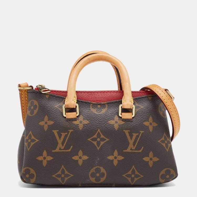 Louis Vuitton Monogram Canvas Nano Pallas Bag
