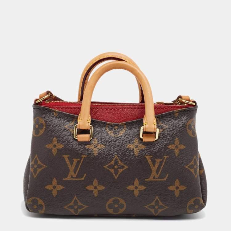 Louis Vuitton Monogram Canvas Nano Pallas Bag