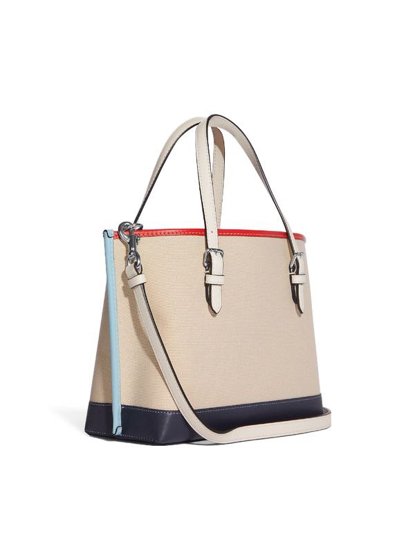 Coach Molly Tote Bag CB650 Jacquard Nylon Multiple colors