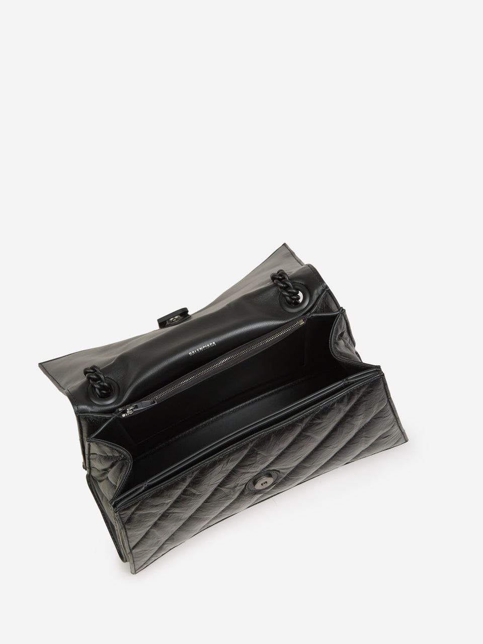 Balenciaga Medium Crush Quilted Leather Shoulder Bag
