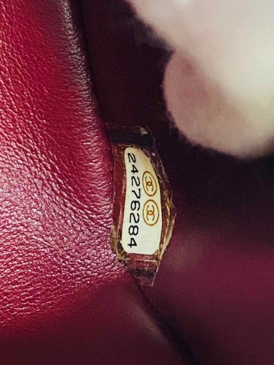 CHANEL Boy Burgundy Shoulder Bag