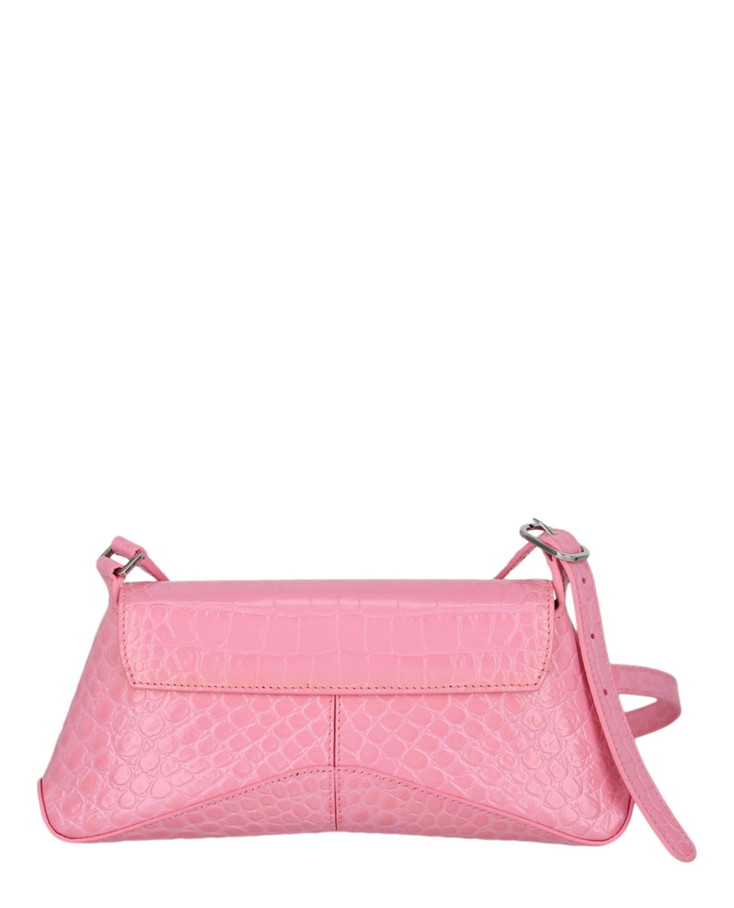 Balenciaga Embossed Croc Shoulder Bag Womens 6956452-108Y-5812